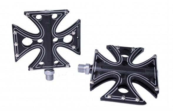 Iron / Maltese Cross Pedals