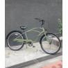 【現品限り】Electra Cruiser1 [S-Over]+Long Fender セット_Olive + 砲弾型LEDライトセット