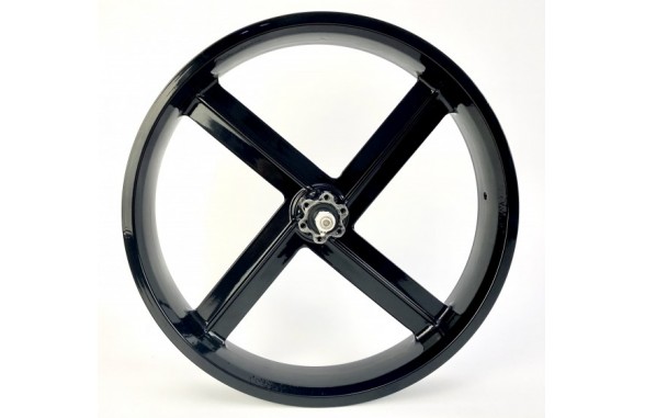 Front Wheel Magnesium 20 inch Fat Bike 84 mm black with Disk