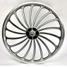 Rear Wheel OPC 20 inch Jet Engine black silver with Disk mount free wheel