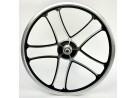 Rear Wheel OPC 20 inch I - Cross black silver with Disk mount free wheel