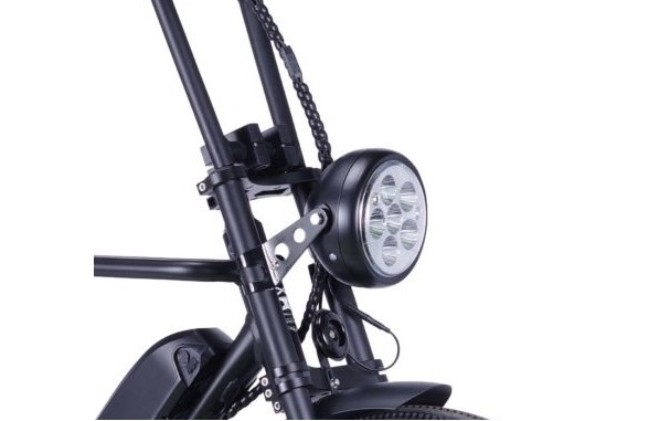 BRONX Buggy e-Bikes用_ビックヘッドライト_ブラック