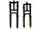 Fatbike用_UD 204 Double Crown Suspension Fork Fatbik 20インチ/1 1/8 Ahead_Matte Black