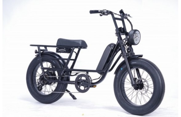 BRONX BUGGY 20 Stretch e-Bikes_Matte Black