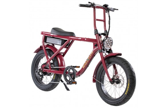 ROCKA FLAME MAKAMI e-Bike_Polish Metal Wine Red